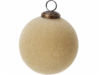 Vánoční hračka na stromeček, hnědá, 10 cm