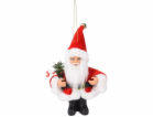 Závěsná dekorace Santa Claus, 13 cm