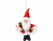 Závěsná dekorace Santa Claus, 13 cm