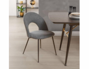 Jídelní židle Atmosphera Raven, šedá, 4dílná.