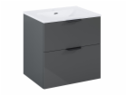 SKŘÍŇKA S UMYVADLEM EKOLINE 60 ANTRACIT