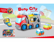Autíčko Busy City DHTS10359J, červené