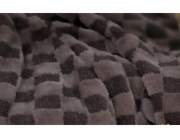 Dekorativní polštářek Domoletti Norkové šachy, 50 cm x 50 cm