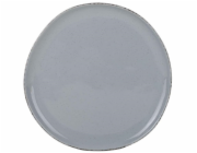 Obědový talíř Sezamové tečky modré, modré