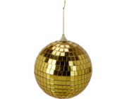 Vánoční hračka na stromeček, zlatá, 12 cm