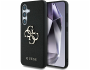 Guess Pouzdro Grained Big 4G Logo Small Classic Logo pro Samsung Galaxy S25 černé