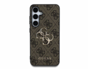 Guess Pouzdro pro SAMSUNG S25 GUHCS25S4GMGBR (4G PU Big Logo) hnědé