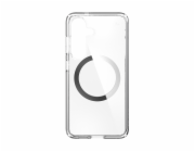Speck Pouzdro Presidio Perfect-Clear Magnet pro Samsung Galaxy S25 / S24 MagSafe (průhledné / chromované / klidně stříbrné)