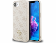 Guess Pouzdro 4G Small 4G a Classic MagSafe pro iPhone 16e růžové