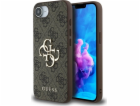 Guess Kryt 4G Big Logo pro iPhone 16e hnědý