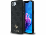 Guess Pouzdro 4G Small 4G a Classic MagSafe pro iPhone 16e černé