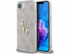 Guess Kryt 4G Big Logo pro iPhone 16e růžový