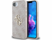 Guess Kryt 4G Big Logo pro iPhone 16e růžový