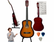 V-Tone BCG SB klasická kytara 4/4, sada 3 trsátek a akordů