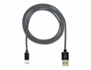 CUBE1 nylon datový kabel USB-C>USB-C, 65