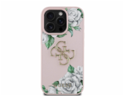 Guess PU Grained Roses 4G Logo iPhone 16