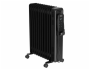 Radiátor Black+Decker, BXRA2501E, olejový, 11 žeber, 3 úrovně výkonu, dotykový displej, časovač, 2500 W