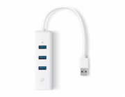 TP-Link USB HUB 1x RJ-45 + 3x USB-A 3.0 (UE330)