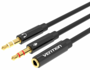 Vention BBTBY audio splitter Černá