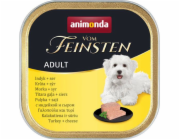ANIMONDA Vom Feinsten Turkey with cheese - vlhké krmivo pro psy - 150g