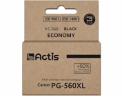 Actis KC-560 Canon inkoust do tiskárny, náhradní PG-560XL; Supreme; 22 ml; černý. Tiskne o 50 % více než originální náplň.