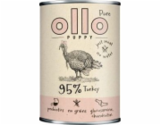 OLLO Puppy Pure Krůtí Mono - mokré krmivo pro psy - 400 g