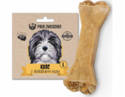 PAKA ZWIERZAKA Bone with goat L 13,5 cm - pamlsek pro psa - 70g