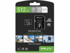 PNY Paměťová karta Elite Prime 512GB microSDXC + SD adaptér