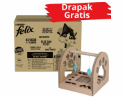 PURINA Felix Countryside Selection Box - mokré krmivo pro kočky - 120x85g