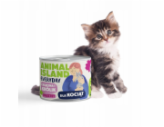 ANIMAL ISLAND Everyday Veal and rabbit for kittens - mokré krmivo pro kočky - 185g
