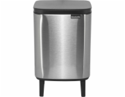 Brabantia BO Trash Bin HI 7 l Matte Steel Fingerprint Proof