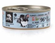 3COTY Turkey with chicken and krill Senior - mokré krmivo pro kočky - 80g