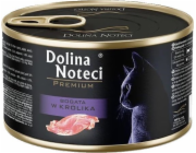 DOLINA NOTECI Premium Rich in rabbit - mokré krmivo pro kočky - 185g