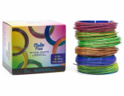 3Doodler FLOW-TRIFILLS materiál pro 3D tisk Kyselina polymléčná (PLA) Černá, Modrá, Měď, Zlato, Zelená, Purpurová, Červená 260 g