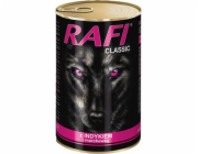 Dolina Noteci Rafi Classic s krůtím masem a mrkví - mokré krmivo pro psy - 1240g