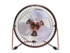 WG - Ventilátor USB mini fan 6inch, bronzový