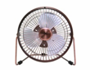 WG - Ventilátor USB mini fan 6inch, bronzový