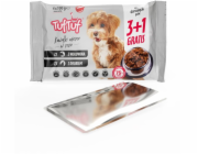 TUF TUF 2x with poultry, 2x with beef - vlhké krmivo pro psy - 4x100g