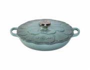 Le Creuset Gourmet-Profitopf Blume 26 cm sea salt