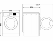 Whirlpool Pračka FFB7269WVPL
