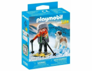 Playmobil Můj život 71741 Lyžař se svatým Bernardem