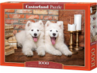 Castor Puzzle 1000 dílků Štěňata samojeda