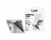 CARE by PanzerGlass - Pouzdro s klopou pro tablet - termoplastický polyuretan (TPU), polykarbonát, umelá kuže - šedá - pro Apple 13-inch iPad Air; 13-inch iPad Pro