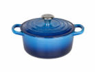 Le Creuset Signature Bräter rund 18 cm blau