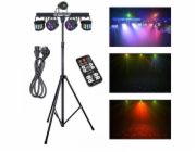 LIGHT4ME BELKA LED PAR DERBY LASER - Multiefekt świetlny, zestaw, oświetlenie disco