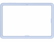 Samsung Frame Cover (hellblau, Samsung Galaxy Tab S11 Ultra)