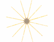 Dekorace vánoční REBEL ZAR0581 hvězda