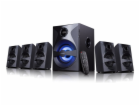 FENDA F&D repro F3800X/ 5.1/ 80W/ černé/ FM rádio/ USB/SD...