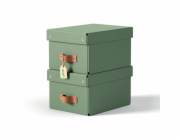 LEITZ úložný box, karton, velikost S, 2 ks zelený