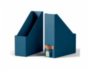 LEITZ stojan na časopisy, karton, 2ks námořnická modrá